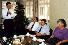 Verabschiedung im engsten Kreis, 22. Juni 1989